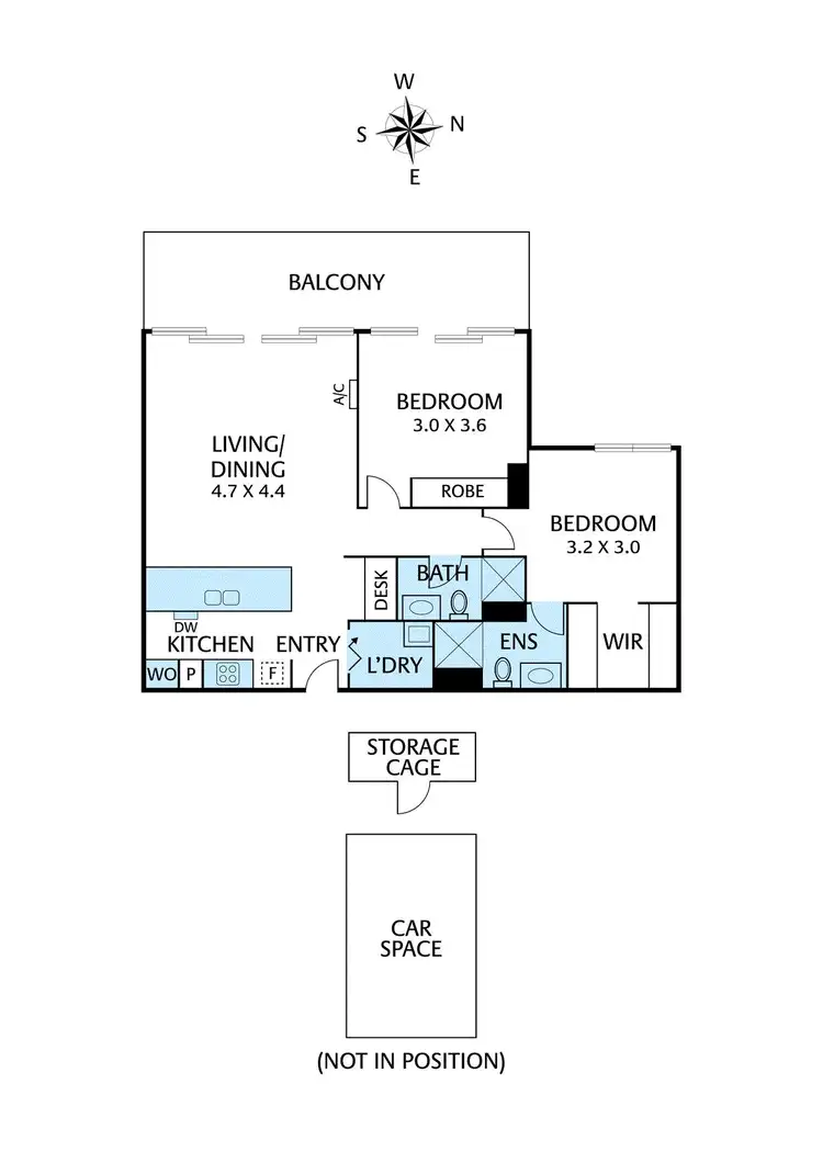 Floorplan of Homely apartment listing, 103/26 Pryor Street, Eltham VIC 3095