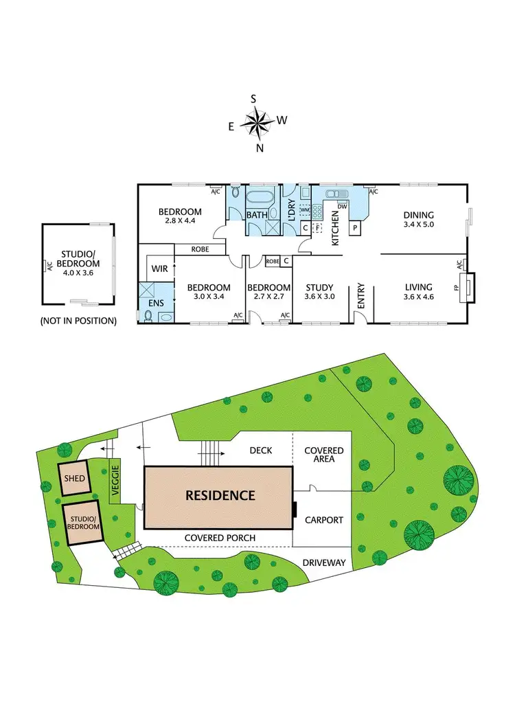 Floorplan of Homely house listing, 6 Stamford Court, Eltham VIC 3095