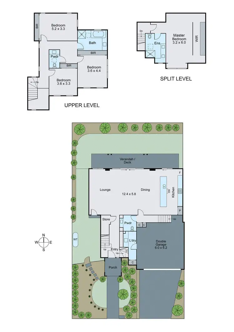 Floorplan of Homely house listing, 11 Warren Street, Burwood VIC 3125