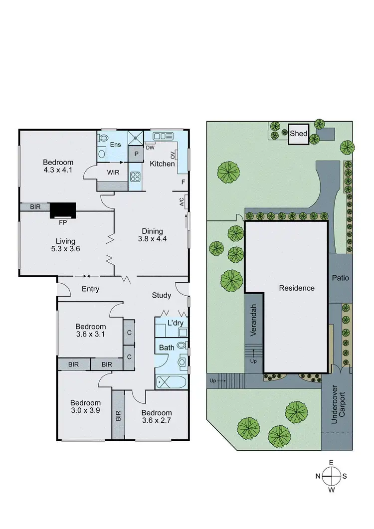 Floorplan of Homely house listing, 2 Ian Grove, Burwood VIC 3125