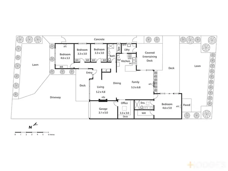 Floorplan of Homely house listing, 4A Glen Street, Aspendale VIC 3195