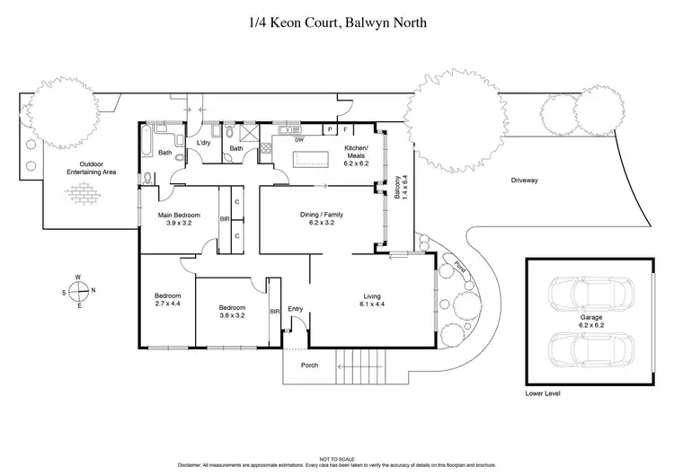 Floorplan of Homely house listing, 1/4 Keon Court, Balwyn North VIC 3104