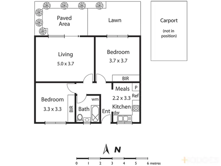 Floorplan of Homely apartment listing, 2/28 Warrigal Road, Parkdale VIC 3195