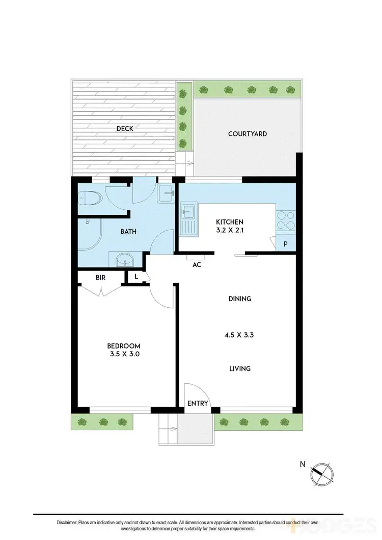 Floorplan of Homely unit listing, 4/30 Collins Street, Mentone VIC 3194