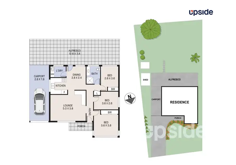 Floorplan of Homely house listing, 53 Pinaroo Crescent, Bradbury NSW 2560