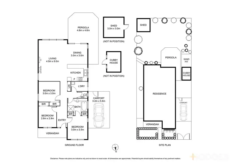 Floorplan of Homely house listing, 10 Rosanna Mews, Lara VIC 3212