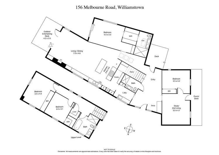 Floorplan of Homely house listing, 156 Melbourne Road, Williamstown VIC 3016