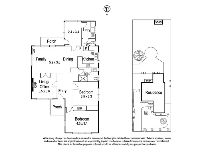 Floorplan of Homely house listing, 14 St James Road, Heidelberg VIC 3084
