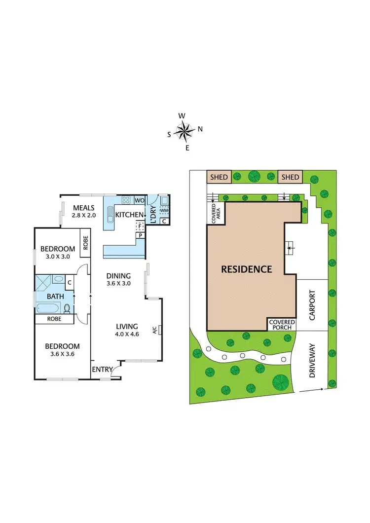 Floorplan of Homely house listing, 1A Glengarriff Crescent, Montmorency VIC 3094