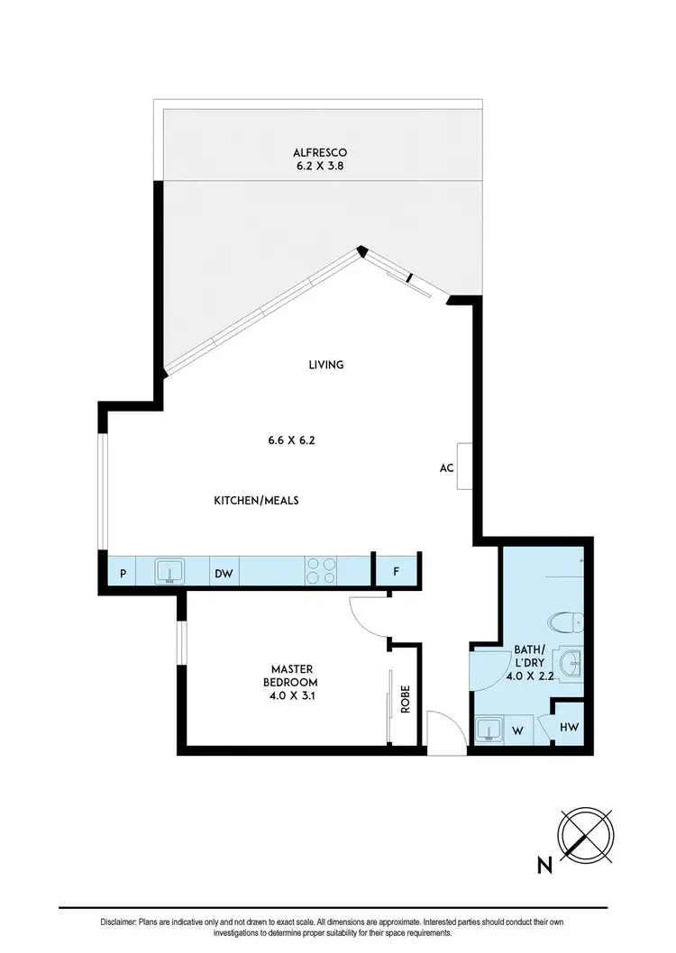 Floorplan of Homely apartment listing, 6/25-27 Nepean Highway, Aspendale VIC 3195