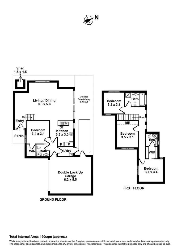 Floorplan of Homely townhouse listing, 4/96 Roberts Street, West Footscray VIC 3012