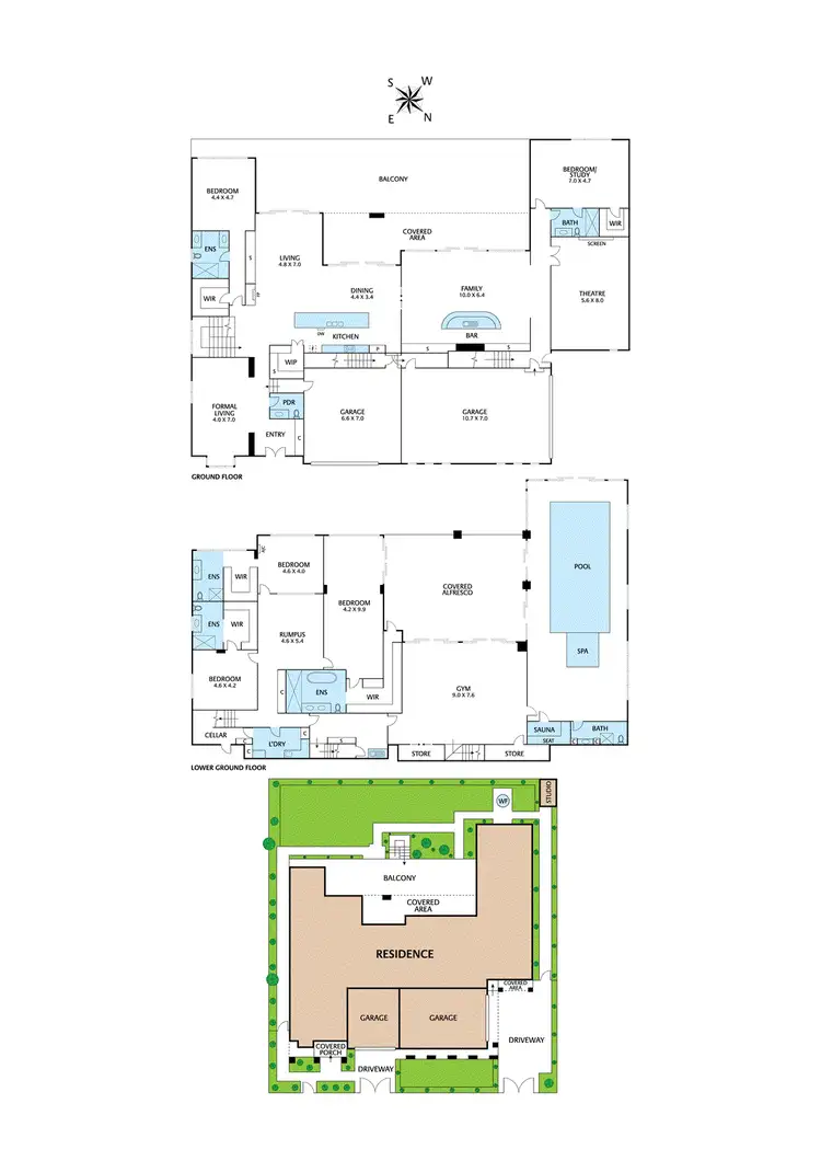 Floorplan of Homely house listing, 9-11 St Hubert Road, Ivanhoe East VIC 3079