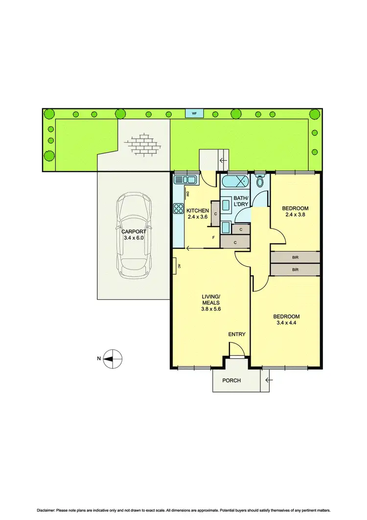 Floorplan of Homely unit listing, 4/24 Severn Street, Box Hill North VIC 3129