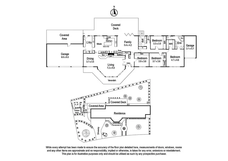 Floorplan of Homely house listing, 1 Jedem Close, Viewbank VIC 3084
