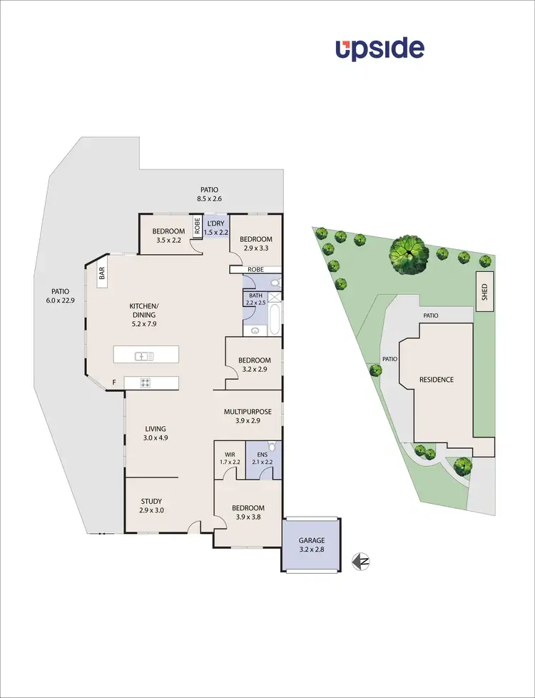 Floorplan of Homely house listing, 8 Nicola Court, Pakenham VIC 3810
