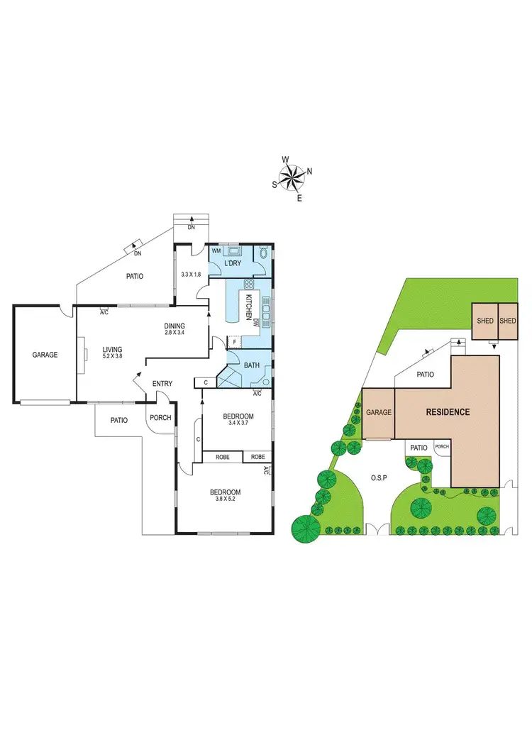 Floorplan of Homely house listing, 6 Ella Street, Murrumbeena VIC 3163