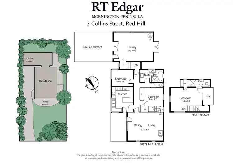 Floorplan of Homely house listing, 3 Collins Street, Red Hill VIC 3937