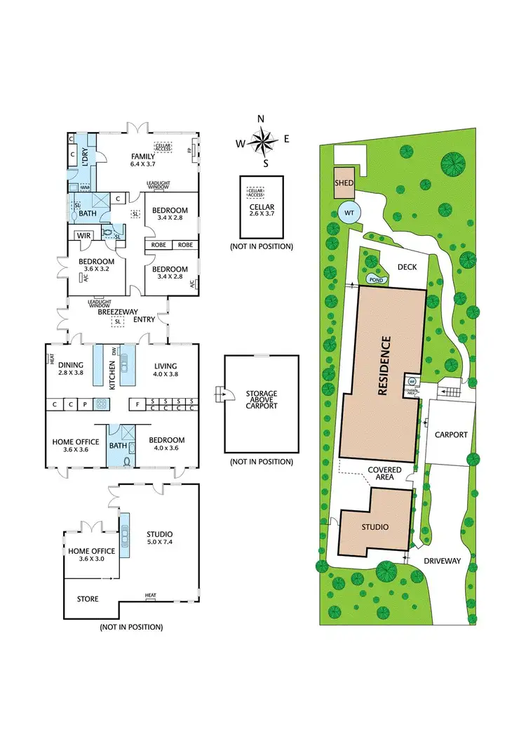 Floorplan of Homely house listing, 9 Geoffrey Court, Lower Plenty VIC 3093