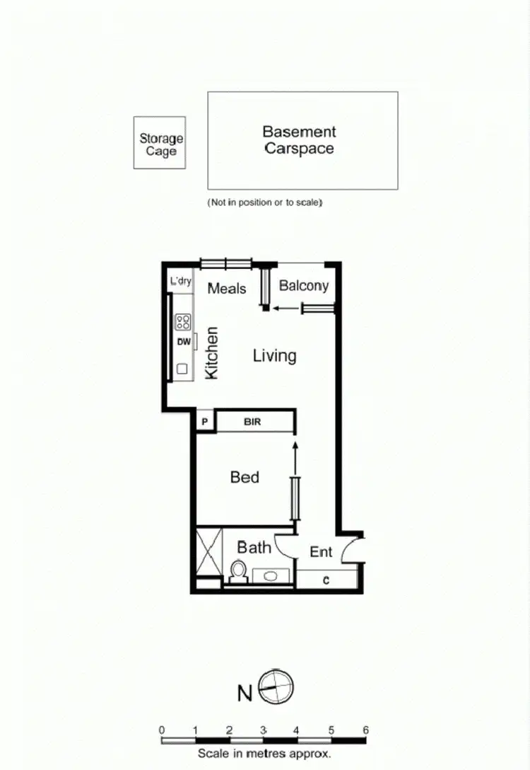 Floorplan of Homely apartment listing, 603/770B Toorak Road, Glen Iris VIC 3146