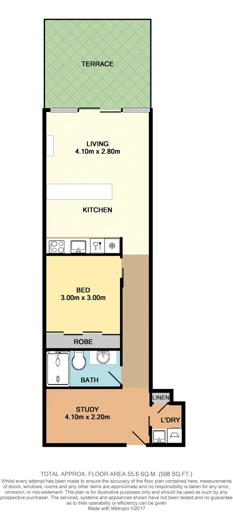 Floorplan of Homely apartment listing, 107/7 Berkeley Street, Doncaster VIC 3108