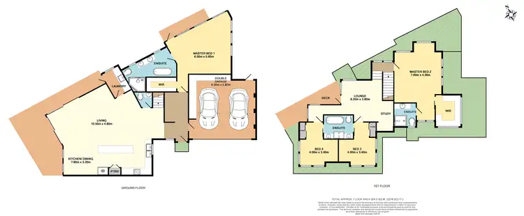 Floorplan of Homely townhouse listing, 2/1 Vicki Court, Doncaster East VIC 3109