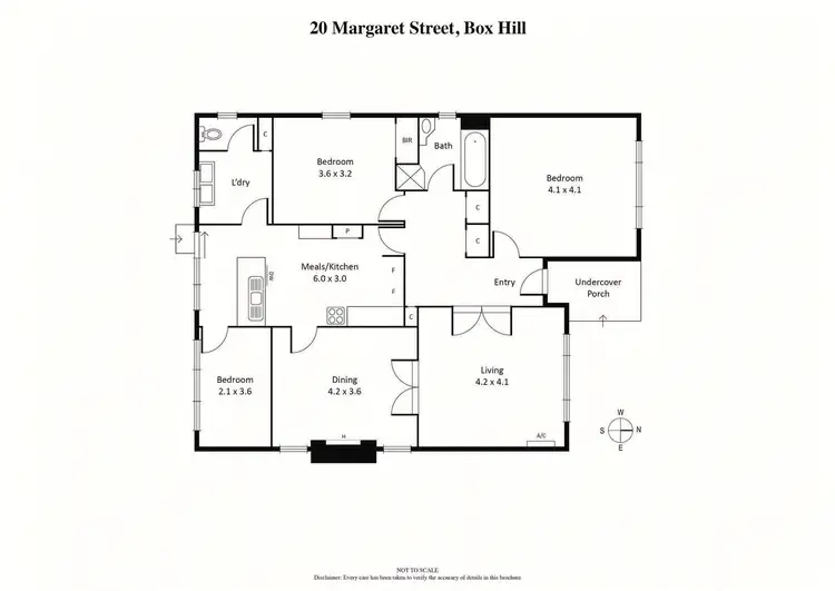 Floorplan of Homely house listing, 20 Margaret Street, Box Hill VIC 3128