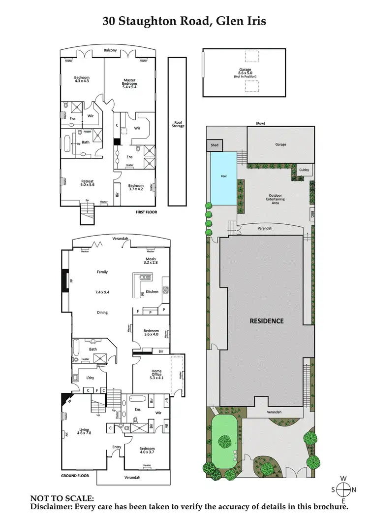 Floorplan of Homely house listing, 30 Staughton Road, Glen Iris VIC 3146