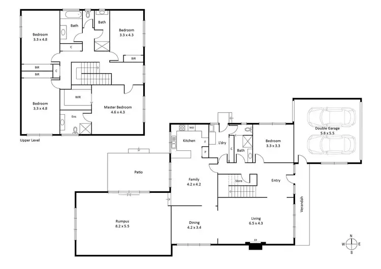 Floorplan of Homely house listing, 57 Cecil Street, Kew VIC 3101