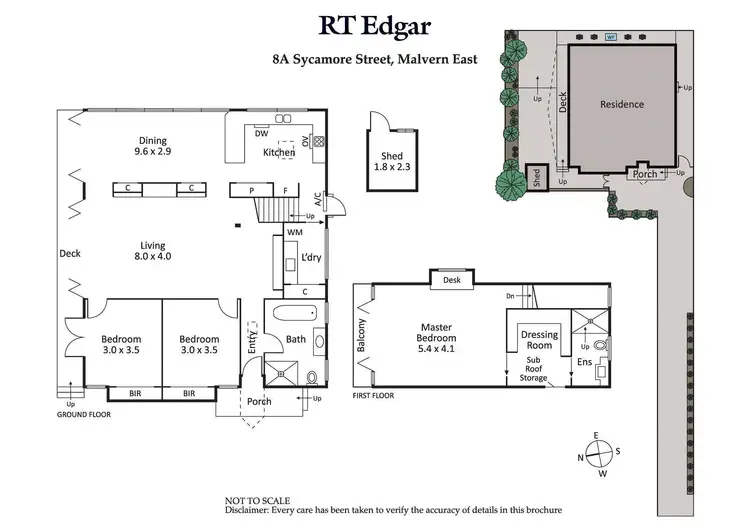 Floorplan of Homely house listing, 8A Sycamore Street, Malvern East VIC 3145