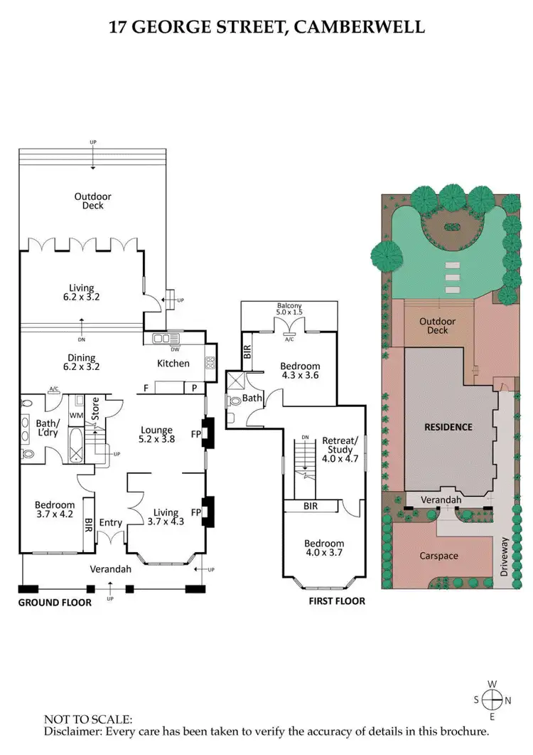 Floorplan of Homely house listing, 17 George Street, Camberwell VIC 3124