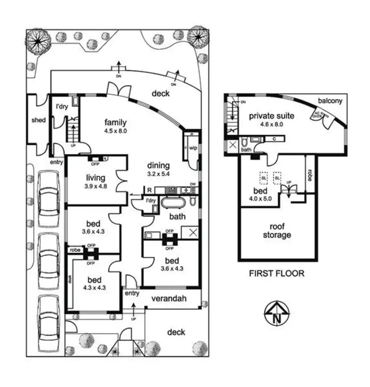 Floorplan of Homely house listing, 159 Rose Street, Fitzroy VIC 3065