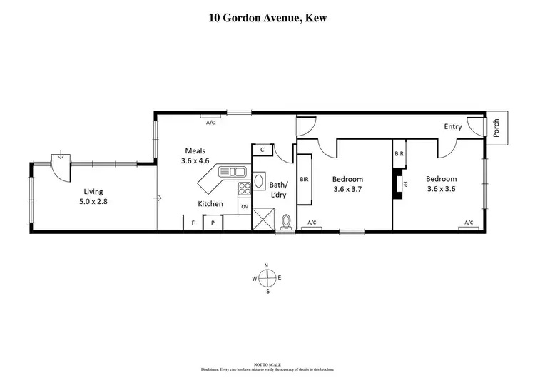 Floorplan of Homely house listing, 10 Gordon Avenue, Kew VIC 3101