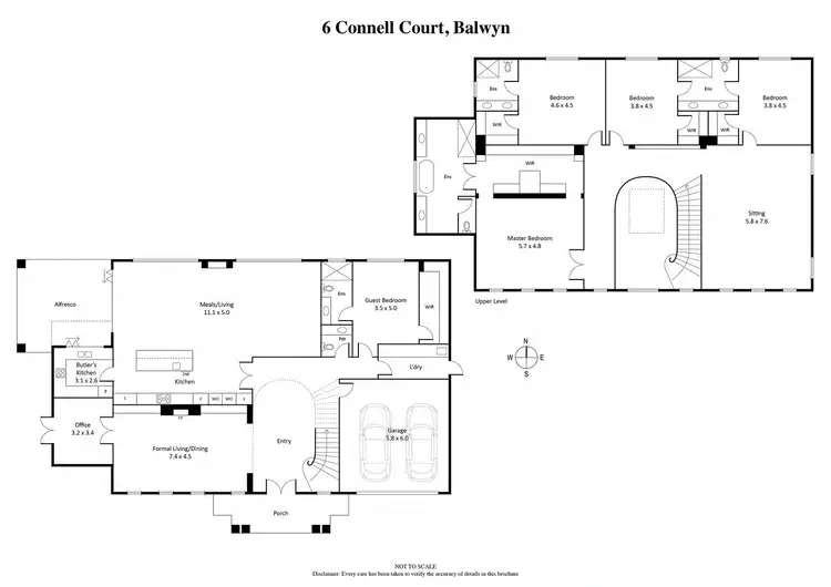 Floorplan of Homely house listing, 6 Connell Court, Balwyn VIC 3103