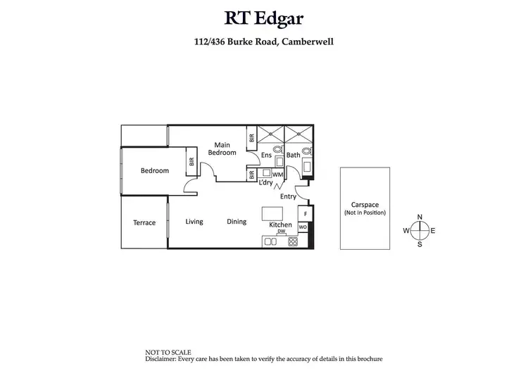 Floorplan of Homely apartment listing, 112/436 Burke Road, Camberwell VIC 3124