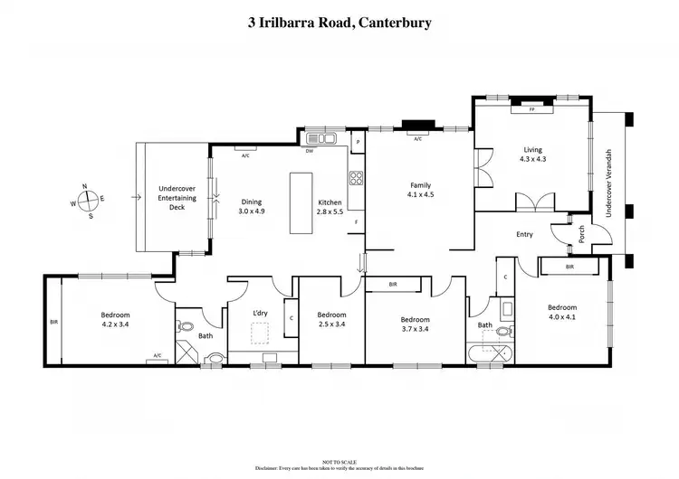 Floorplan of Homely house listing, 3 Irilbarra Road, Canterbury VIC 3126