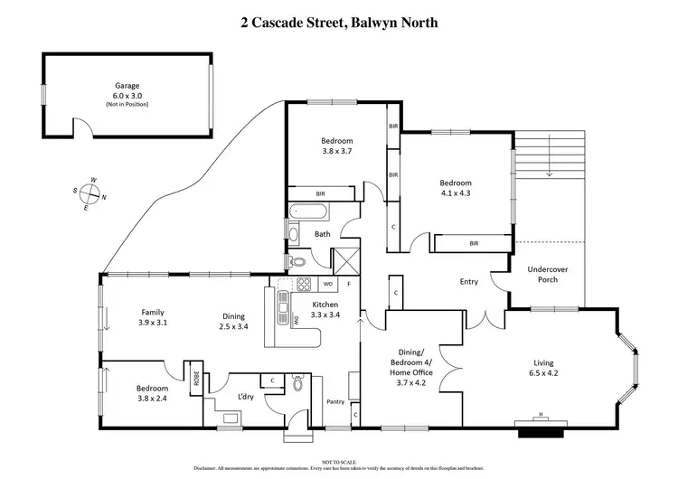 Floorplan of Homely house listing, 2 Cascade Street, Balwyn North VIC 3104