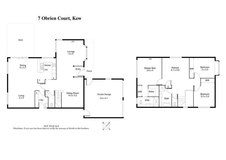 Floorplan of Homely house listing, 7 Obrien Court, Kew VIC 3101