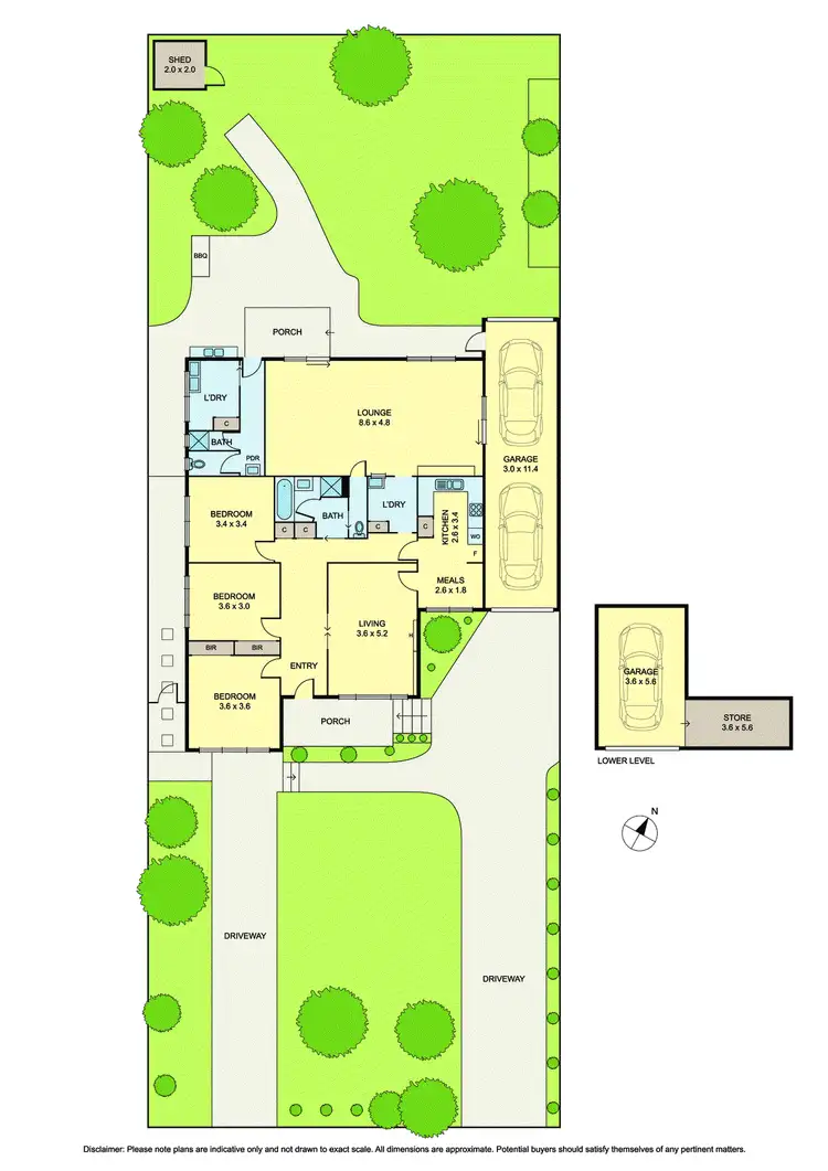 Floorplan of Homely house listing, 393 Springfield Road, Nunawading VIC 3131