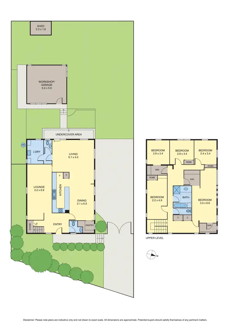 Floorplan of Homely house listing, 4 Gidgee Avenue, Templestowe Lower VIC 3107