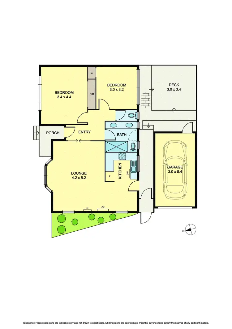 Floorplan of Homely unit listing, 6/3-5 Wreford Road, Blackburn South VIC 3130