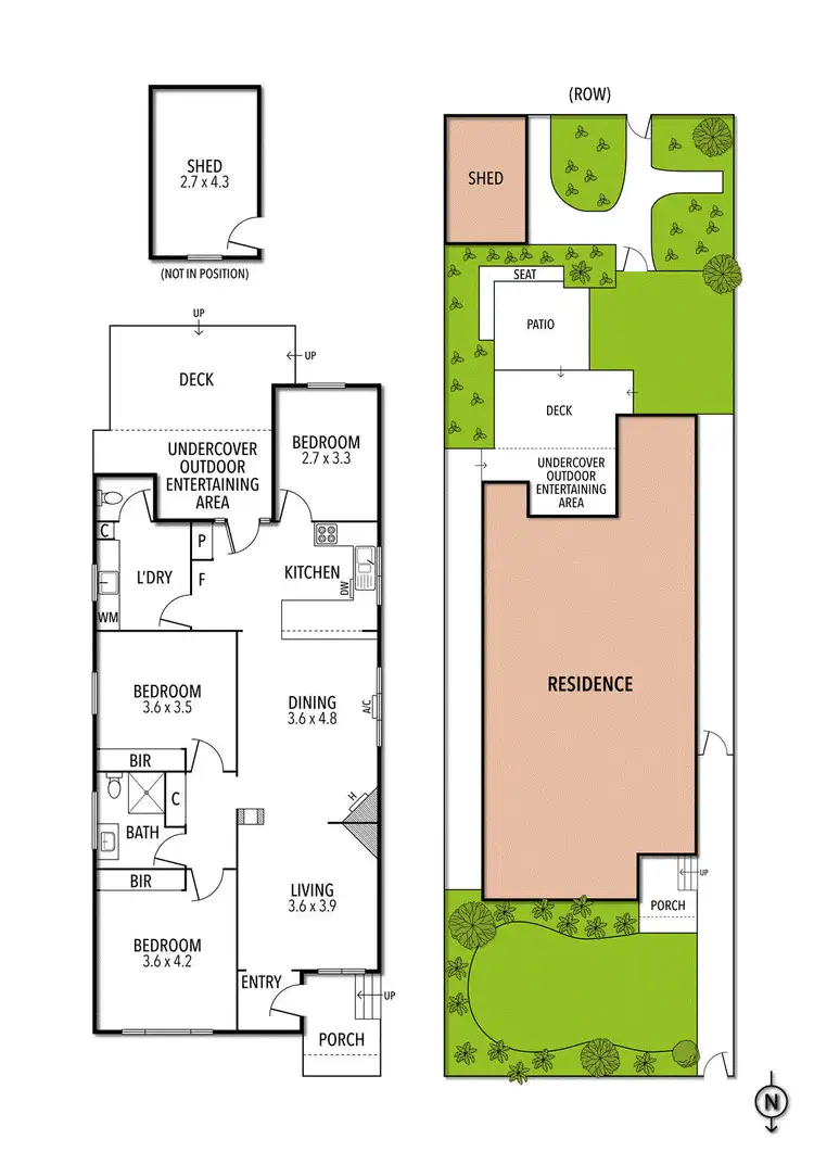 Floorplan of Homely house listing, 510 Victoria Street, Brunswick West VIC 3055