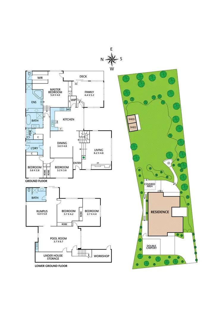Floorplan of Homely house listing, 169 Research Warrandyte Road, North Warrandyte VIC 3113