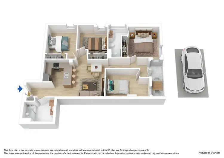Floorplan of Homely apartment listing, 911/163 City Road, Southbank VIC 3006