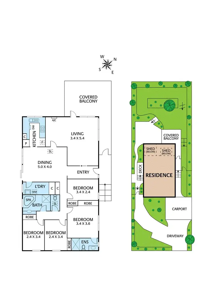 Floorplan of Homely house listing, 147 Grand Boulevard, Montmorency VIC 3094
