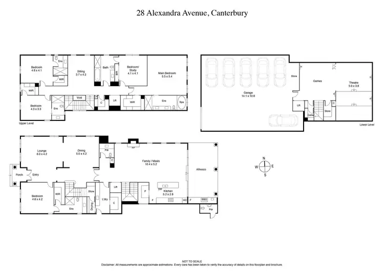 Floorplan of Homely house listing, 28 Alexandra Avenue, Canterbury VIC 3126