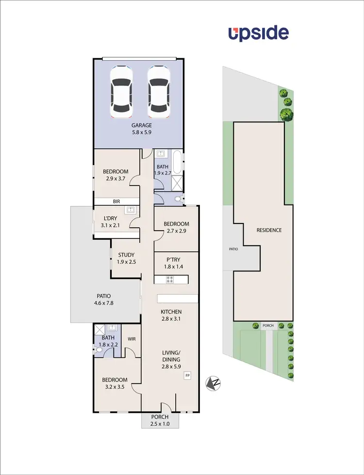 Floorplan of Homely house listing, 40 Parklink Drive, Cranbourne East VIC 3977
