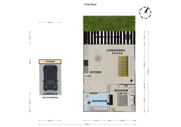 Floorplan of Homely apartment listing, 9/5 Bear Street, Mordialloc VIC 3195