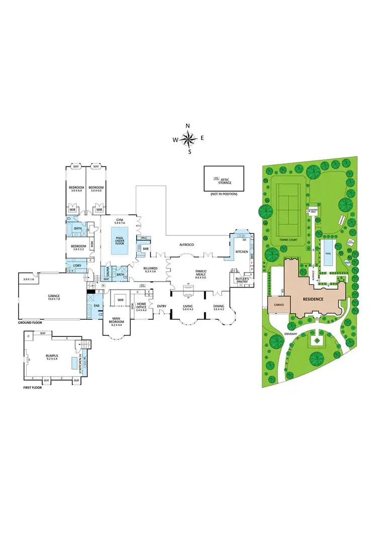 Floorplan of Homely house listing, 9 Lakeside Drive, Lower Plenty VIC 3093