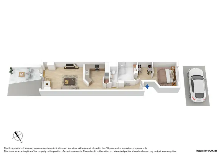 Floorplan of Homely apartment listing, 15/360 St Kilda Road, Melbourne VIC 3004