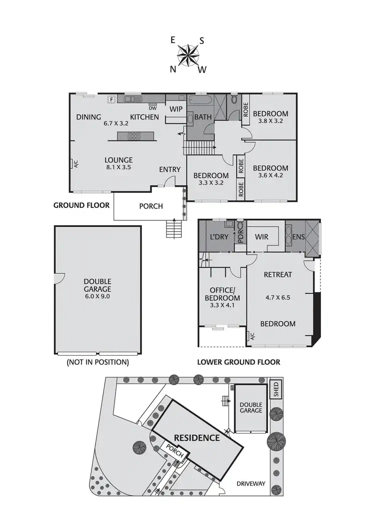 Floorplan of Homely house listing, 190 Main Road, Lower Plenty VIC 3093